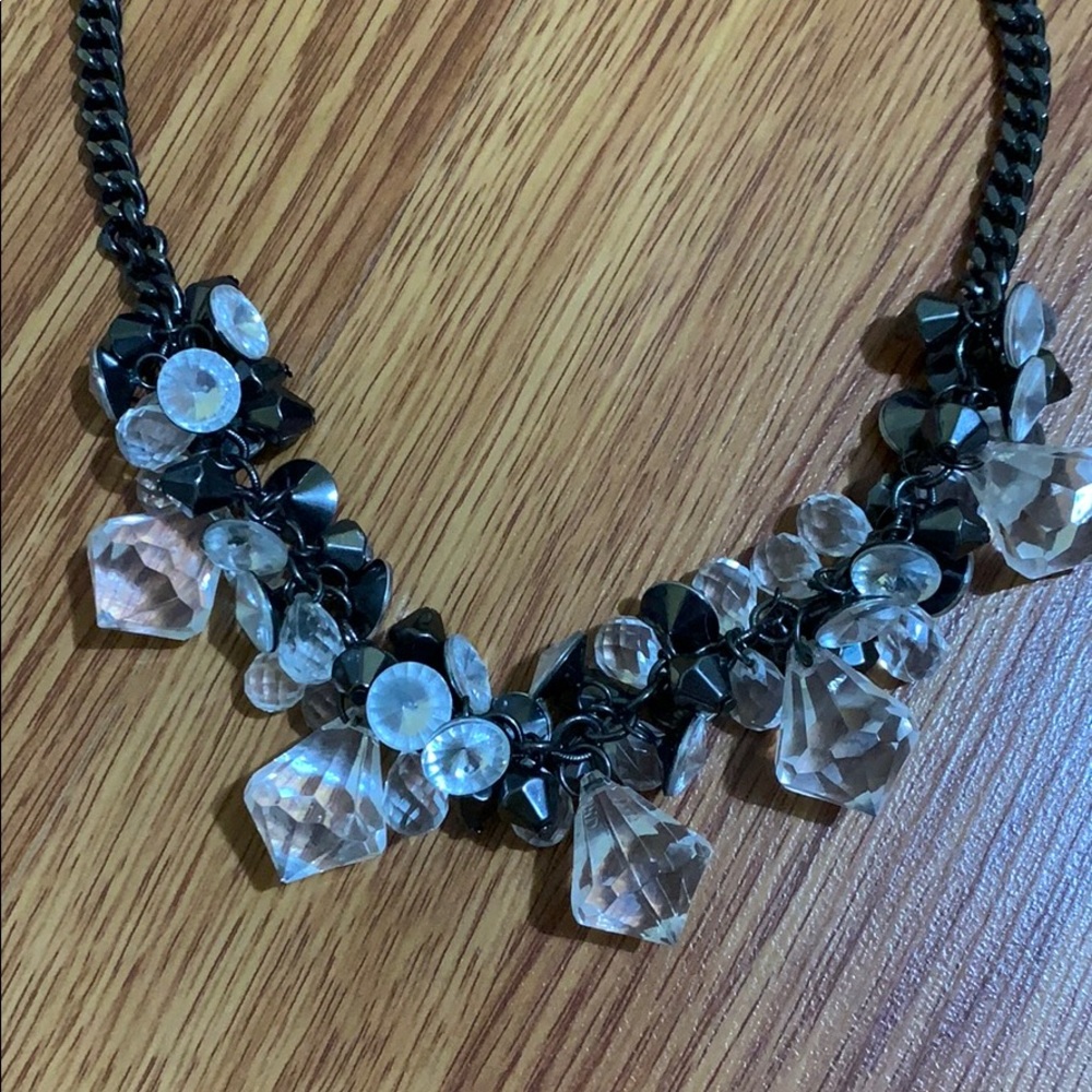 Multi stone statement necklace - Picture 2 of 2